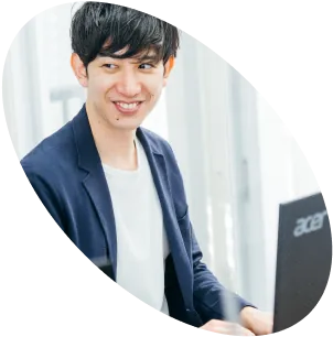 男性スタッフのポートレート